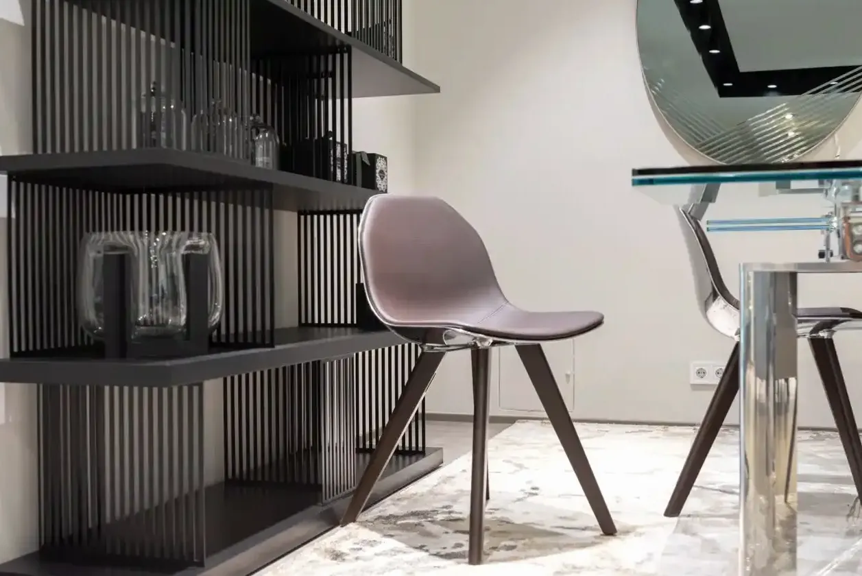 Salon z biblioteczką